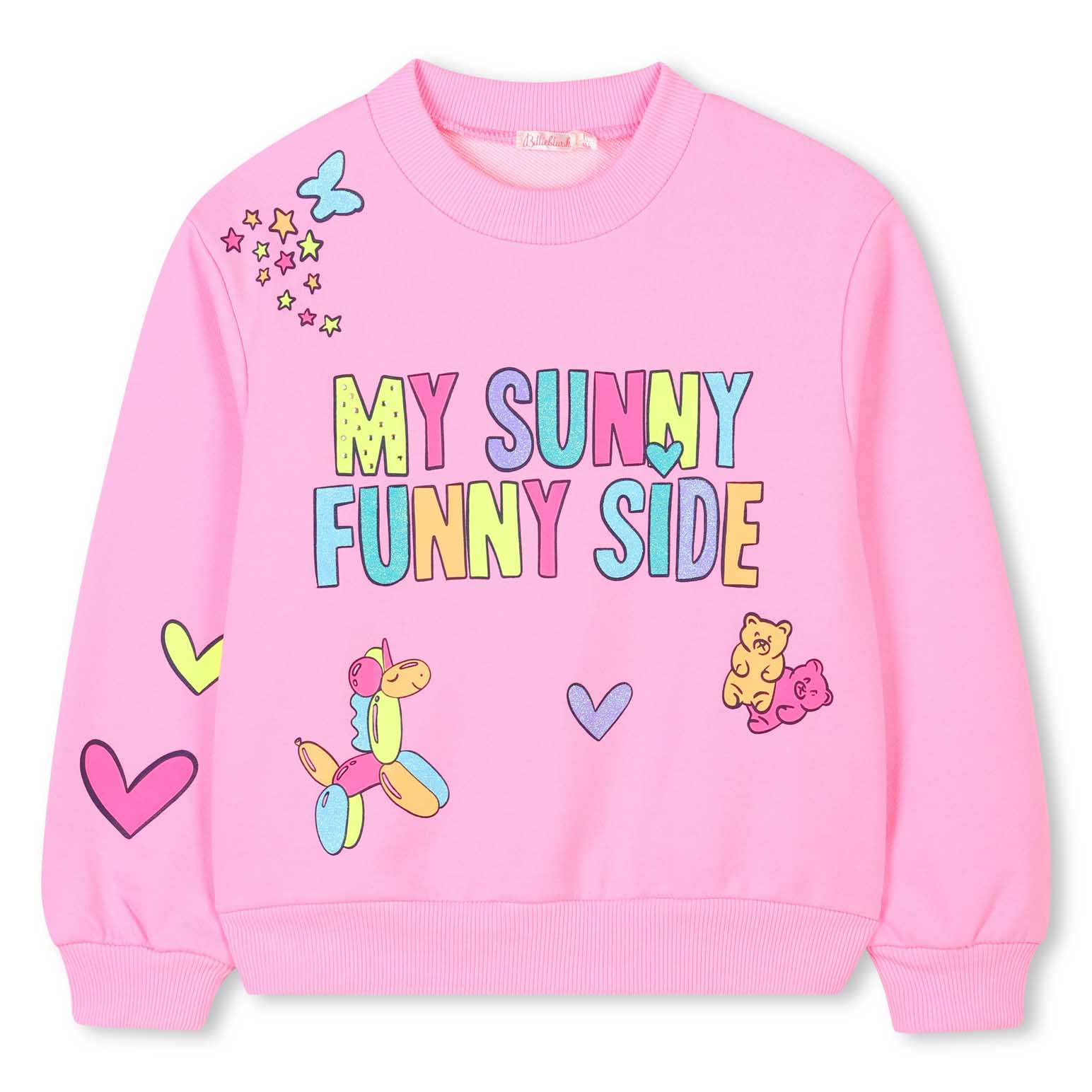 Billieblush French Terry Sweater 3-10Y